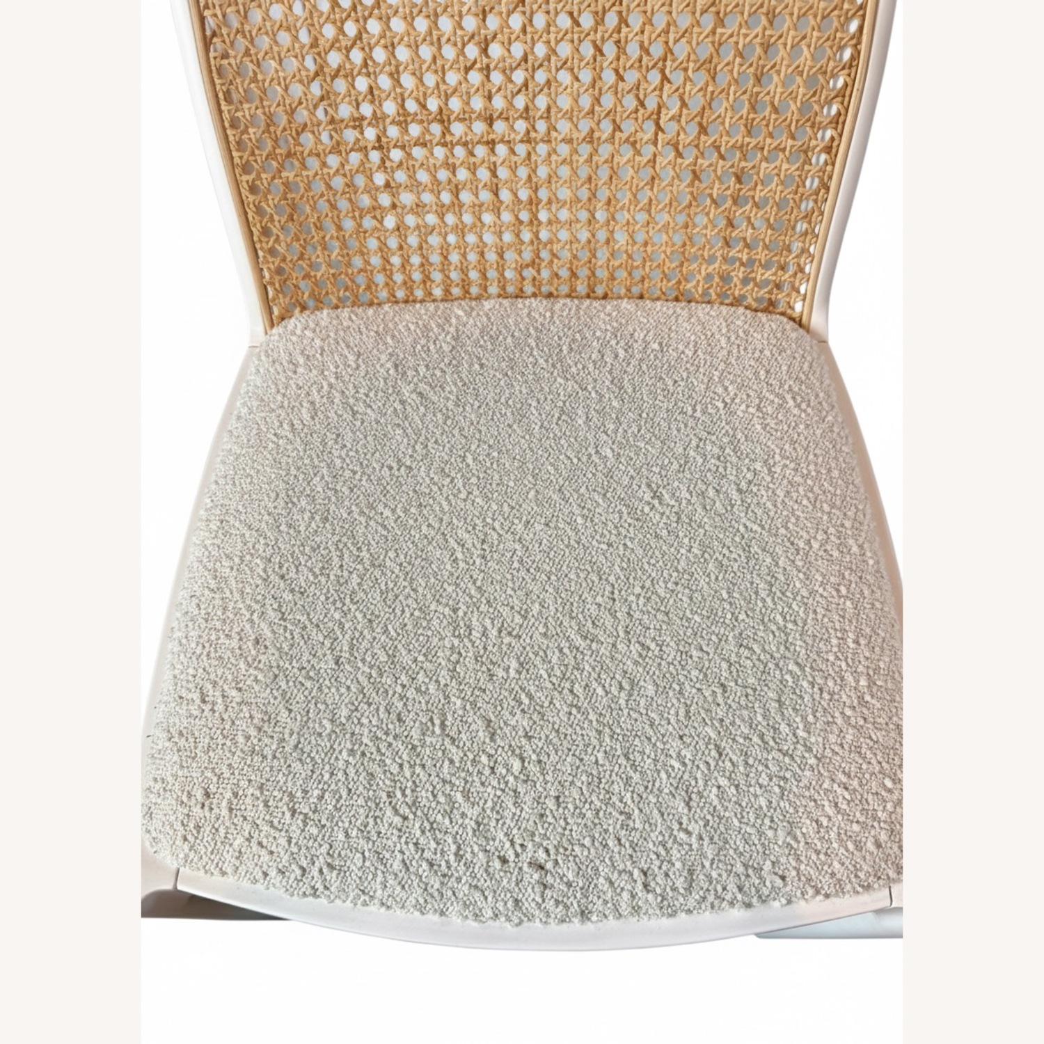 CB2 Nadia White Wood Dining Chairs x 2 - image-6