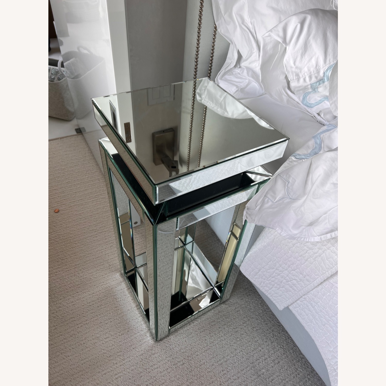 Howard Elliott Mirrored Side Tables - image-4