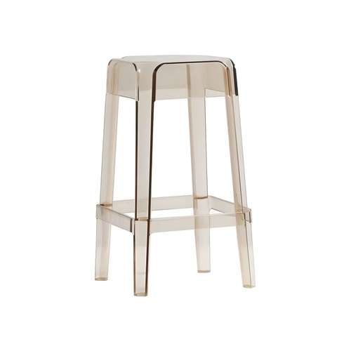 Used Amber Transparent Acrylic Stools for sale on AptDeco