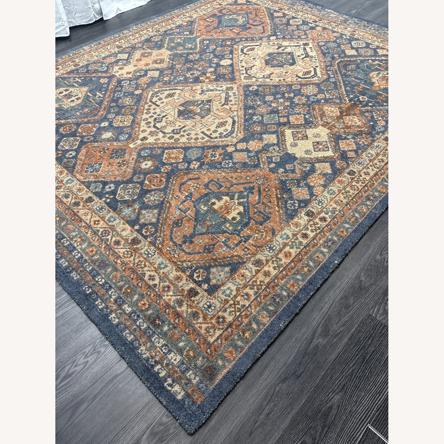 Pottery Barn Mahalia Rug – 8’ × 10’ Midnight Blue - image-4