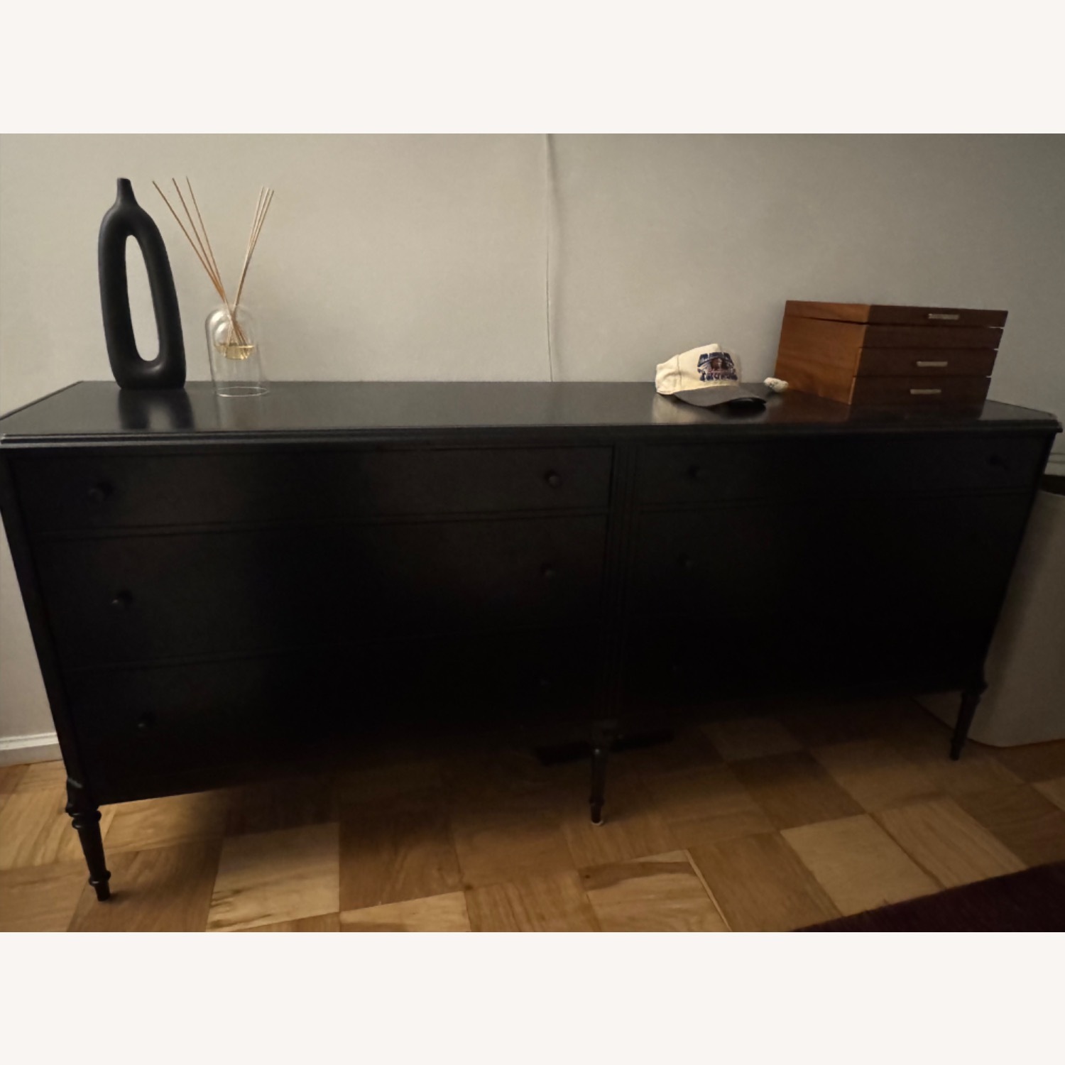 Black Iron Kathy Kuo Home Dresser - image-2