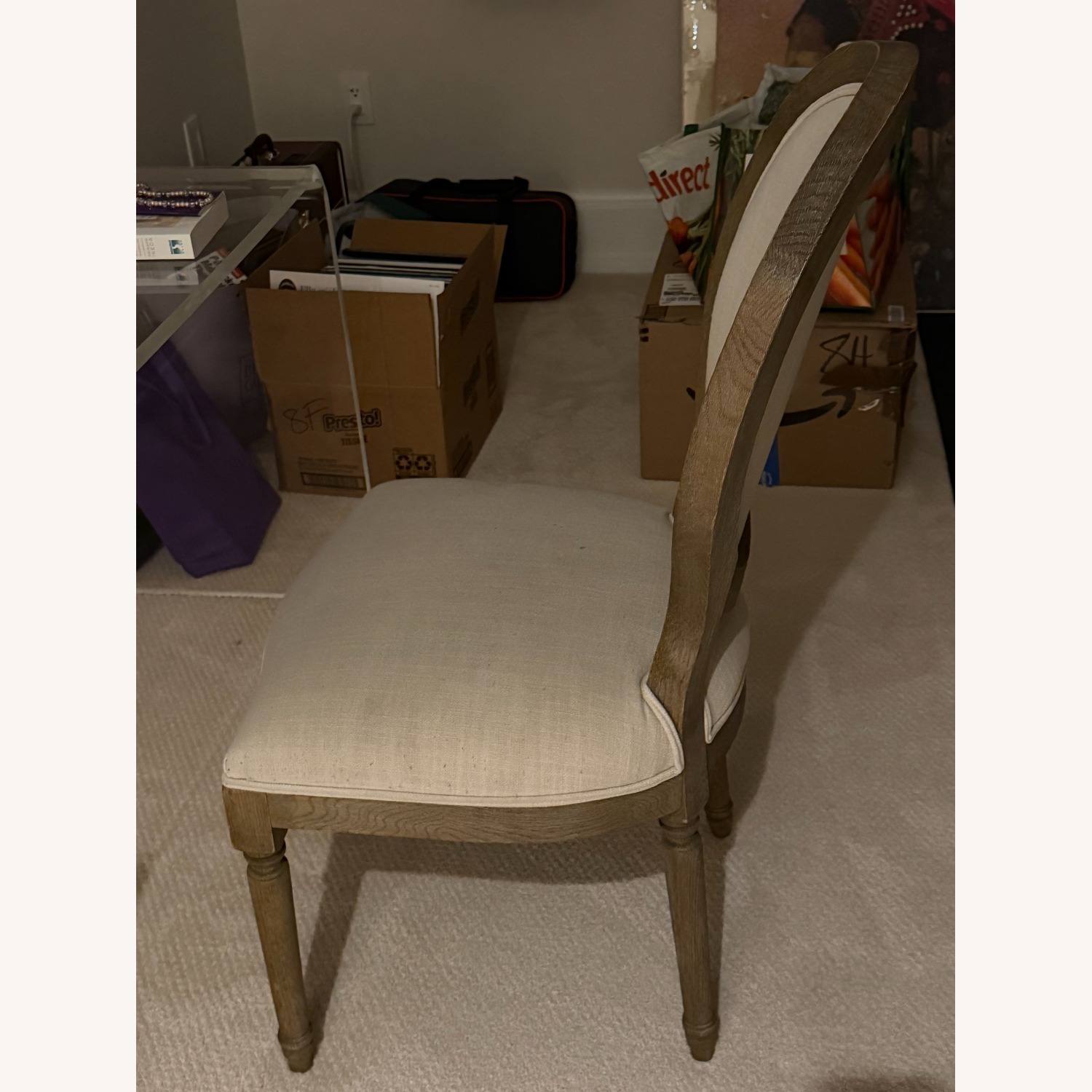 Single Chair Natural Colour in Wood  - image-3