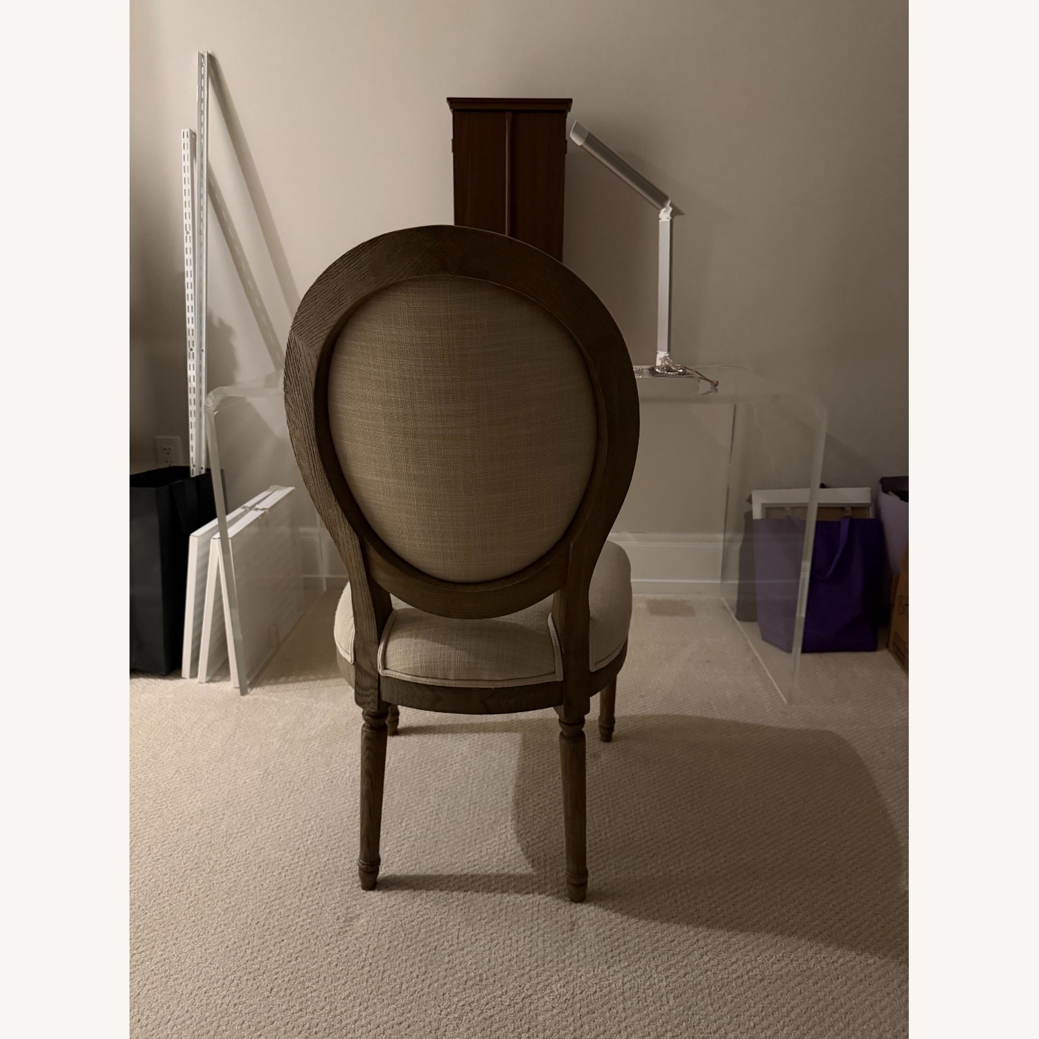 Single Chair Natural Colour in Wood  - image-2