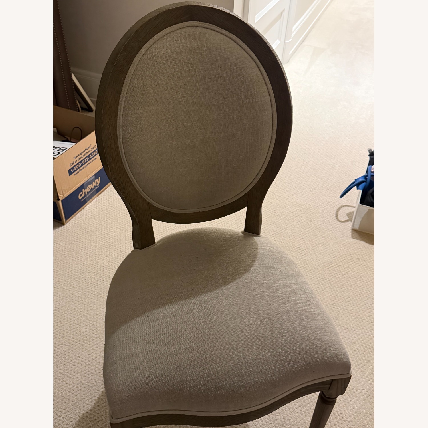 Single Chair Natural Colour in Wood  - image-1