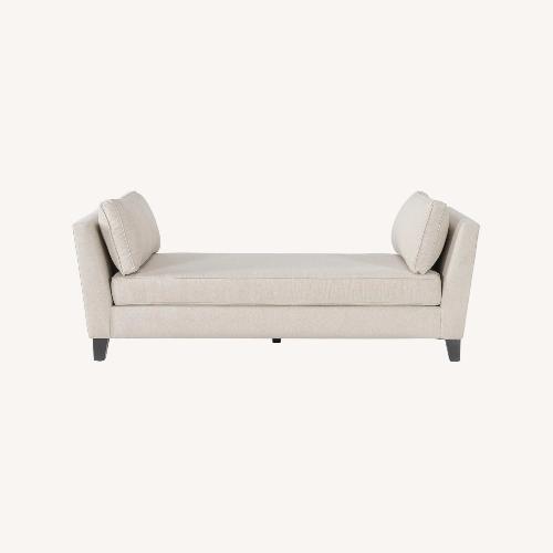 Used Crate & Barrel Light Gray Marlowe Daybed for sale on AptDeco
