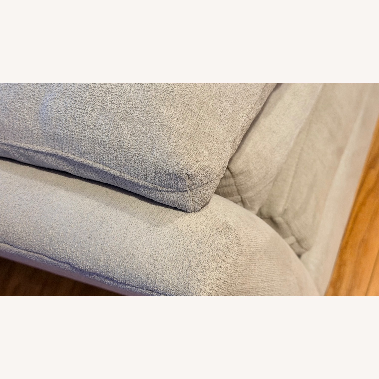 Crate & Barrel Light Gray Marlowe Daybed - image-3