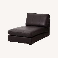 IKEA Dark Brown KIVIK Chaise Longue