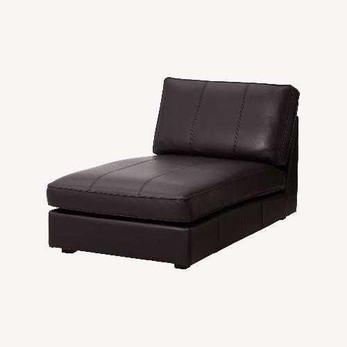 Used IKEA Dark Brown KIVIK Chaise Longue for sale on AptDeco