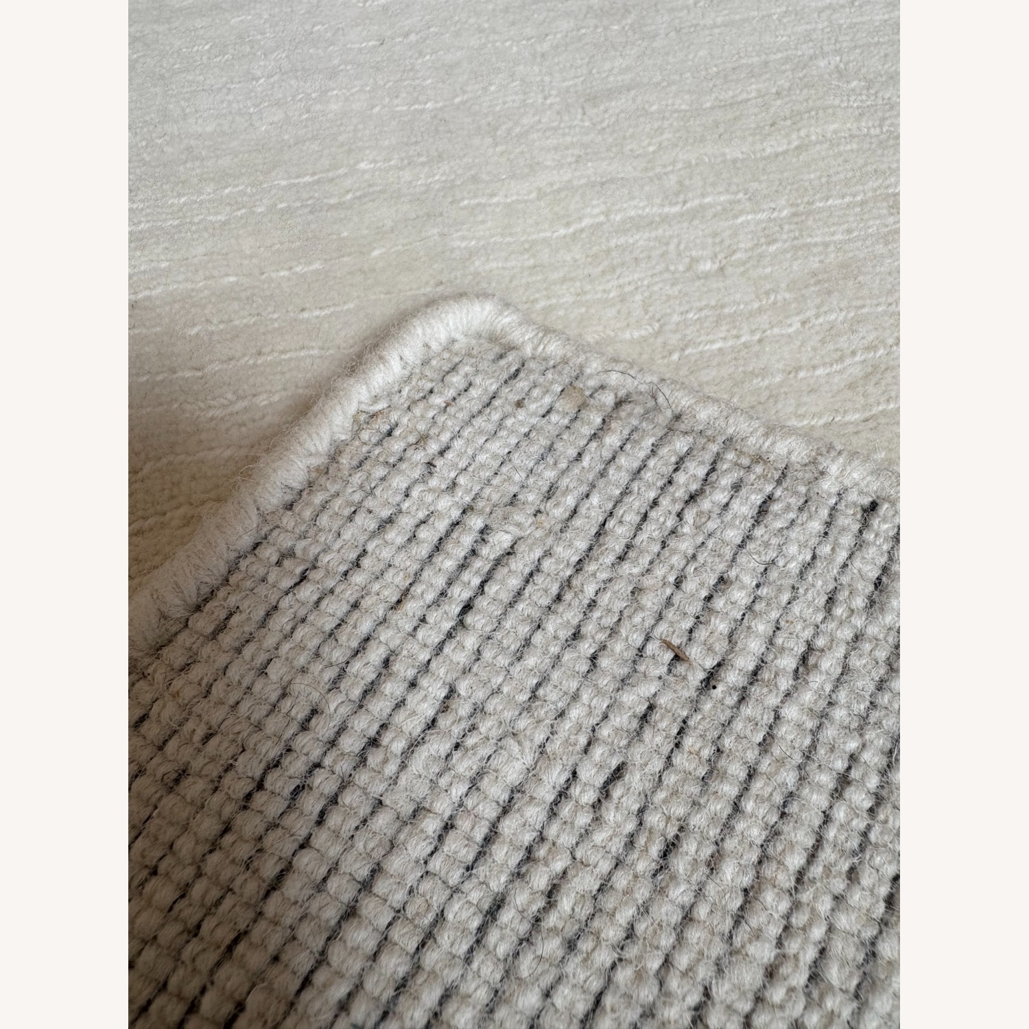 RH Luz Rug – 6' x 9' – Ivory – New Zealand Wool - image-2