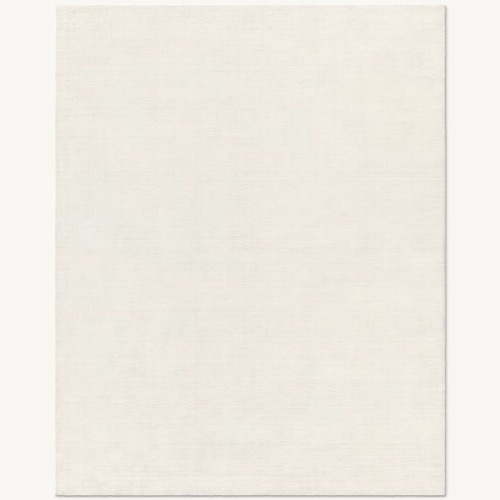 Used RH Luz Rug – 6' x 9' – Ivory – New Zealand Wool for sale on AptDeco