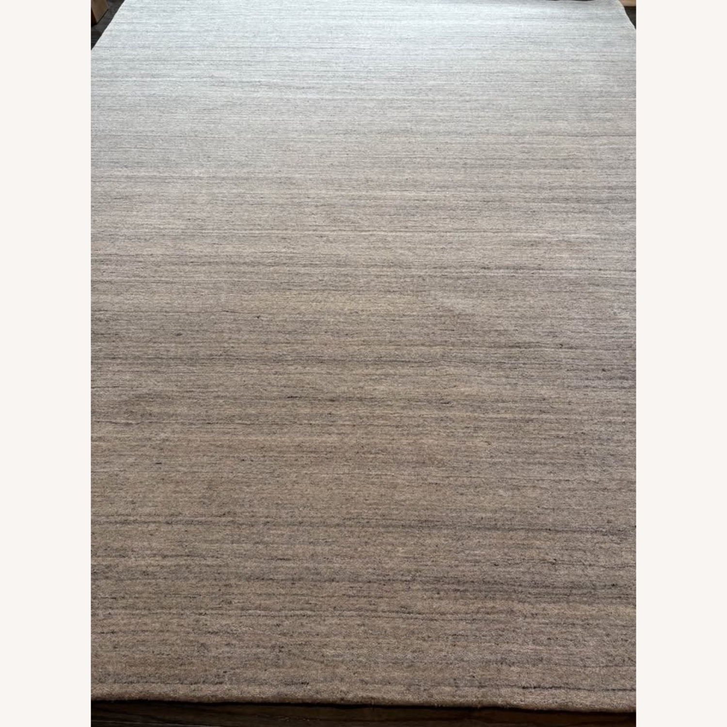 Restoration Hardware Amara Wool Rug – Marled Light Grey (8x10) - image-4
