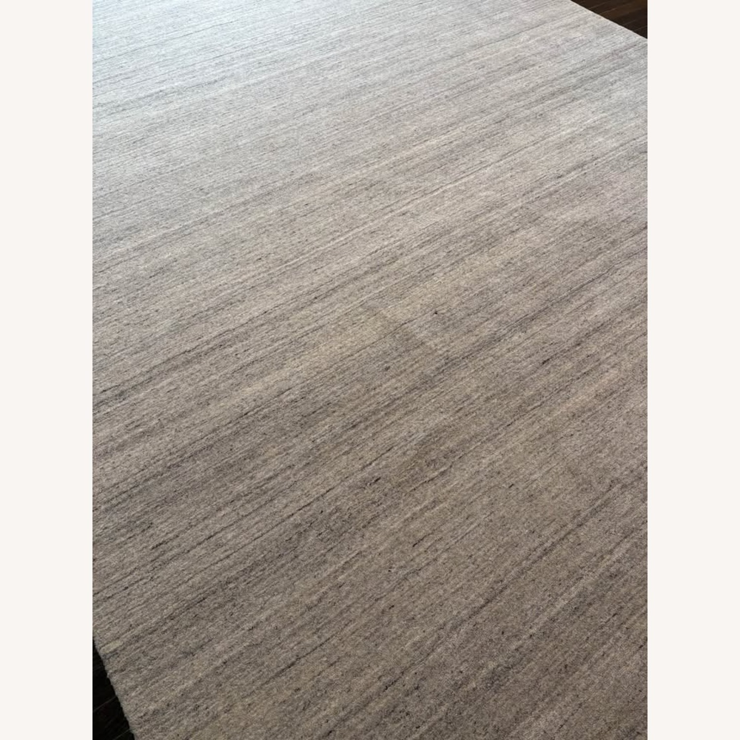 Restoration Hardware Amara Wool Rug – Marled Light Grey (8x10) - image-5