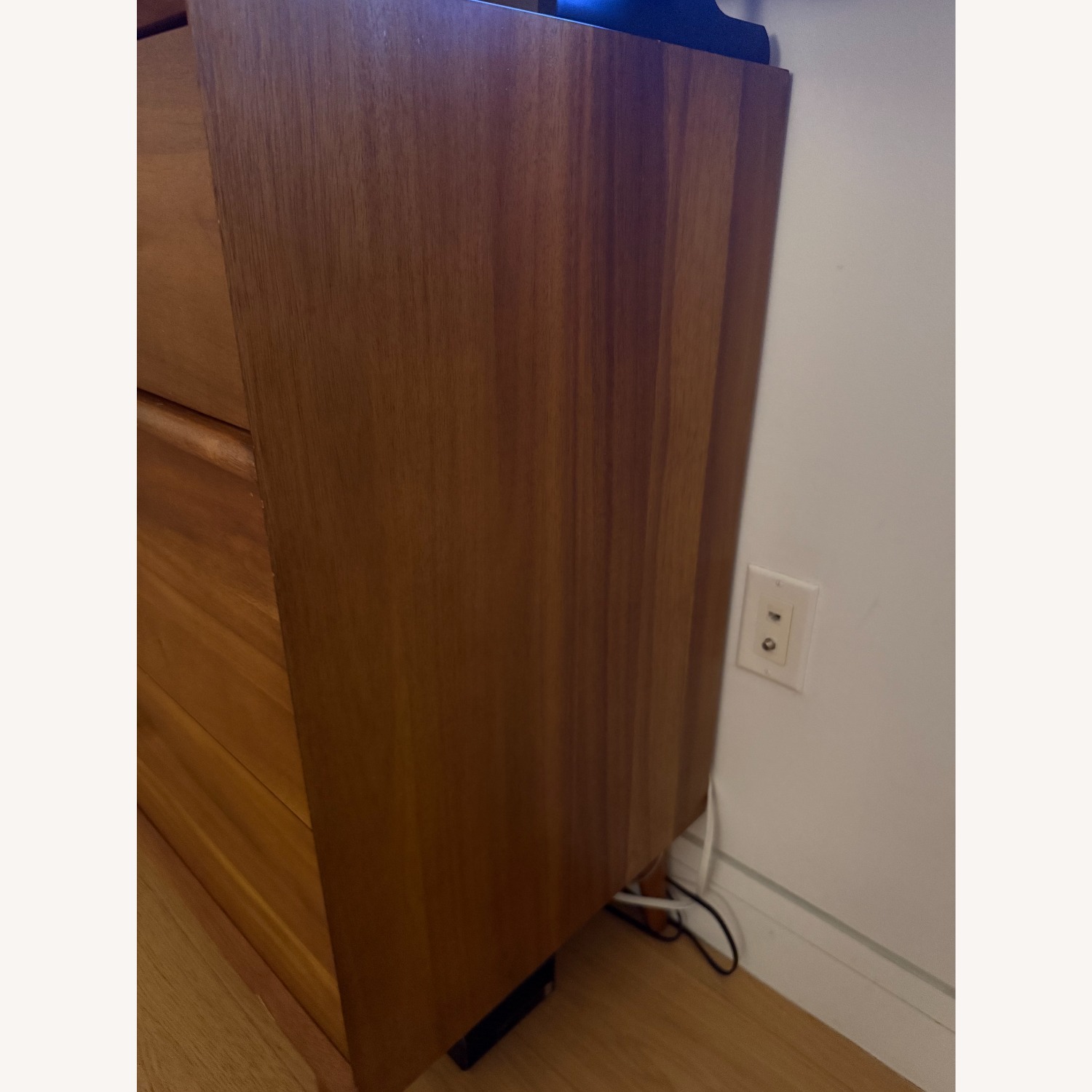 West Elm Dark Brown Mid-Century 3-Drawer Dresser (36") - image-3