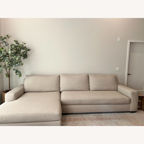Used Pottery Barn Big Sur Right Arm Upholstered Sofa  for sale on AptDeco