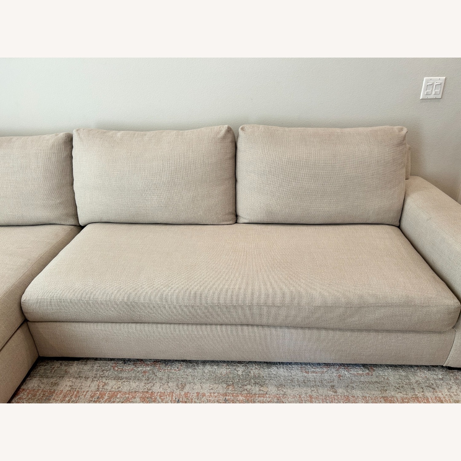 Pottery Barn Big Sur Right Arm Upholstered Sofa  - image-4