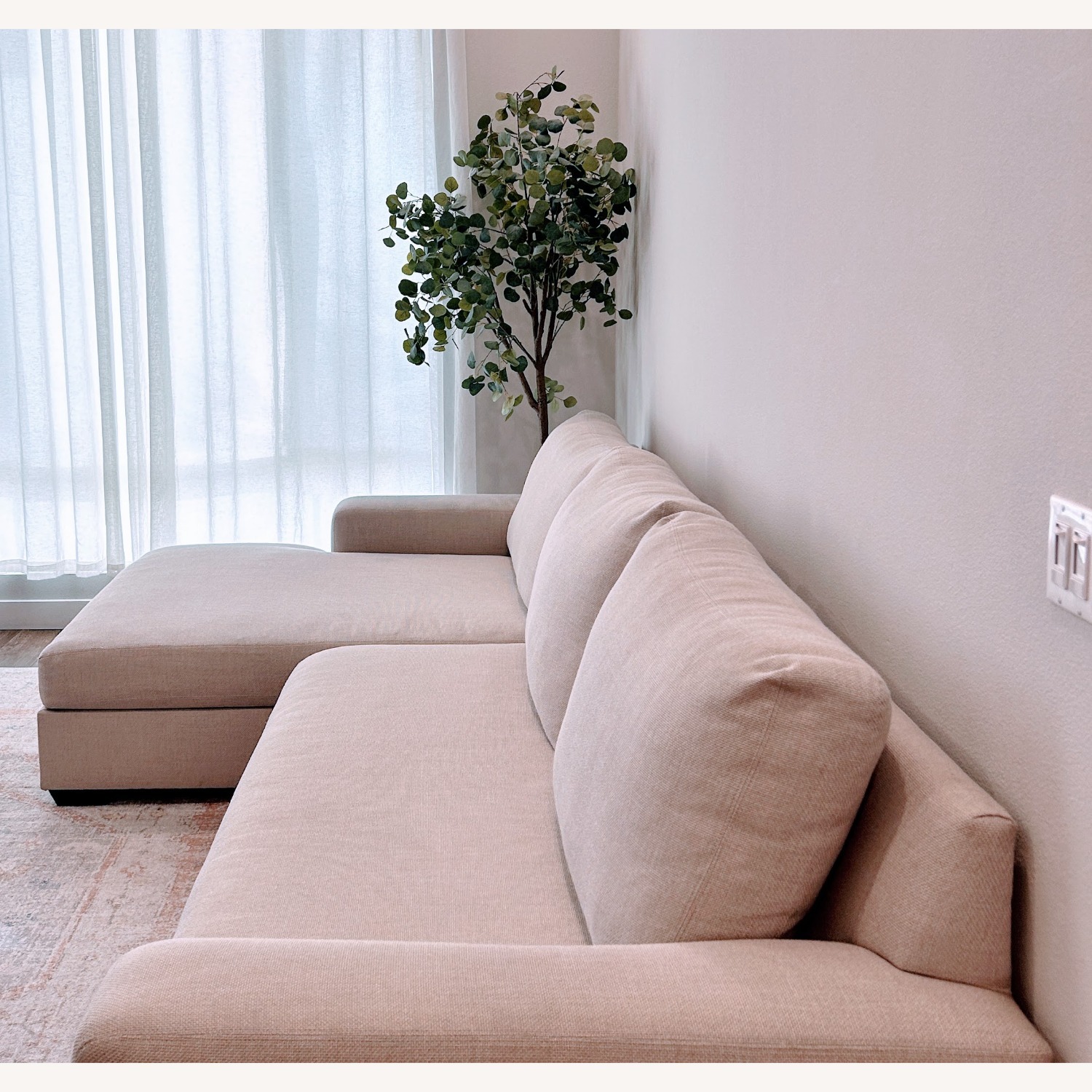 Pottery Barn Big Sur Right Arm Upholstered Sofa  - image-3