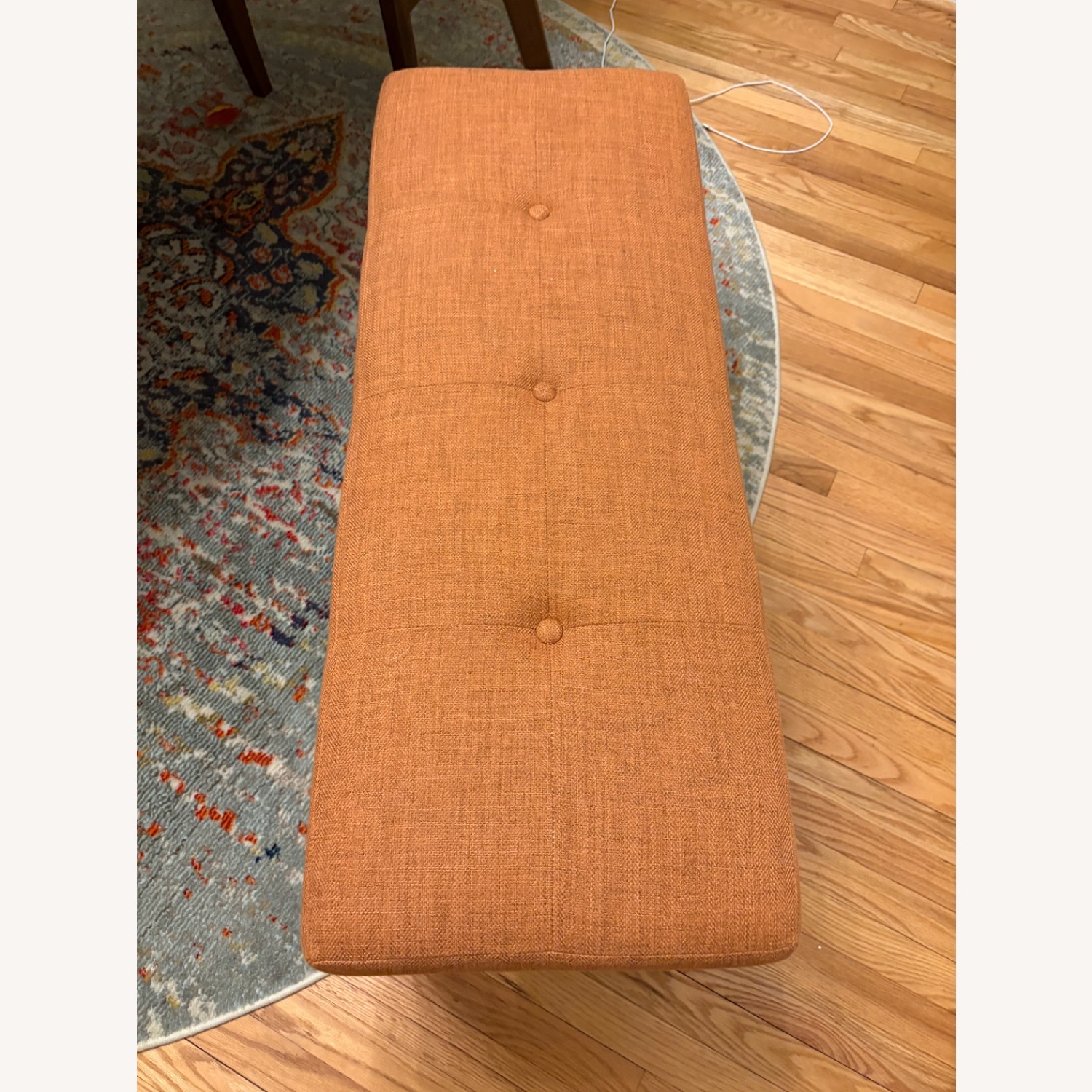 Bob's Discount Furniture Orange Dining Chairs - image-3