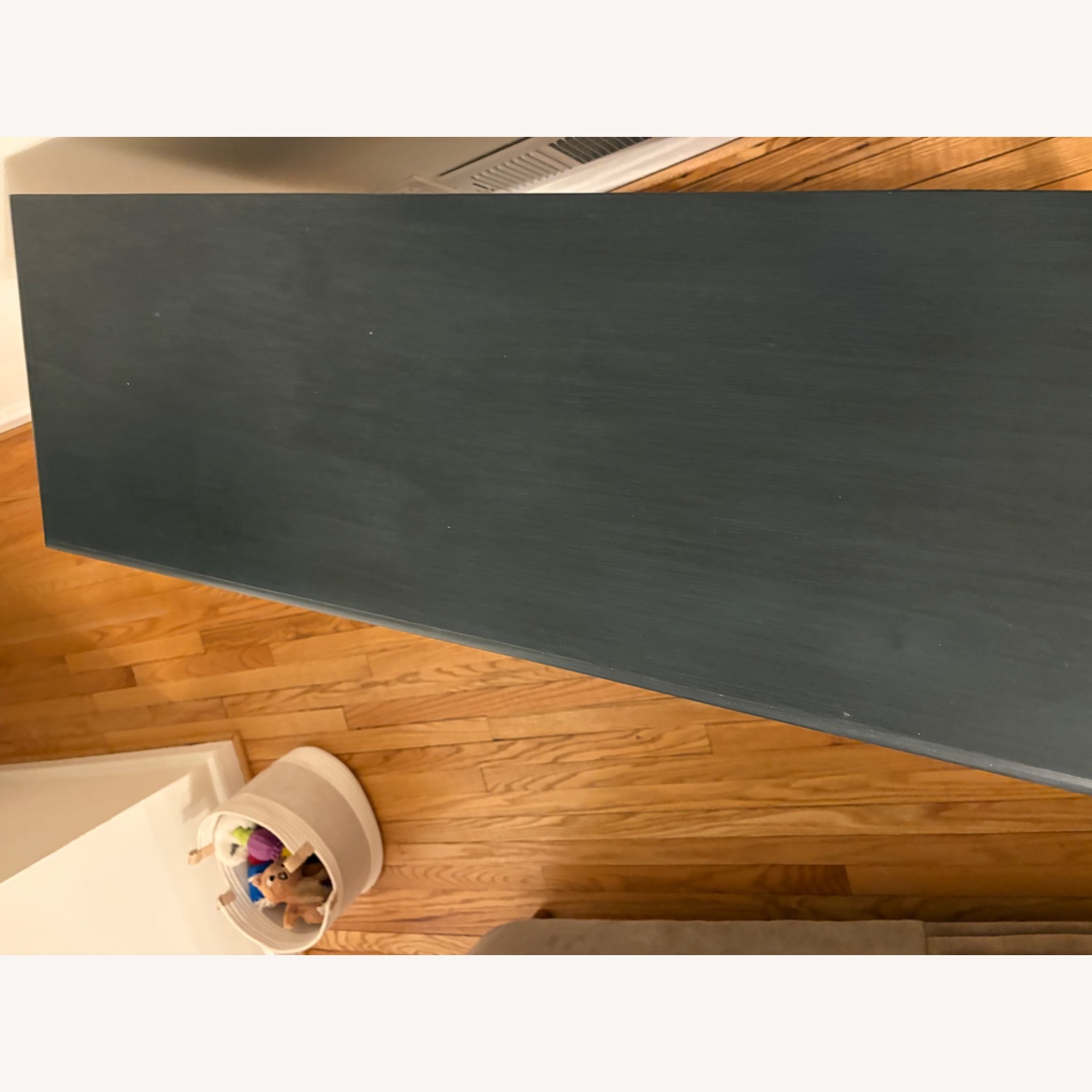 Vintage/Antique Blue Wood Sideboard - image-4