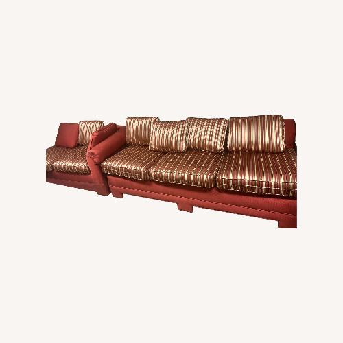 Used Red 3+ Piece Sectional for sale on AptDeco