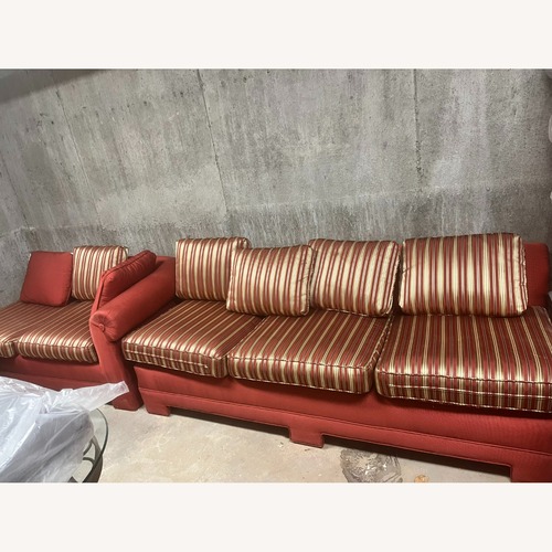 Used Red 3+ Piece Sectional for sale on AptDeco