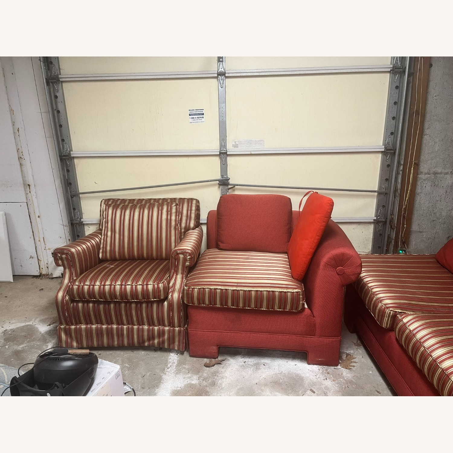 Red 3+ Piece Sectional - image-1