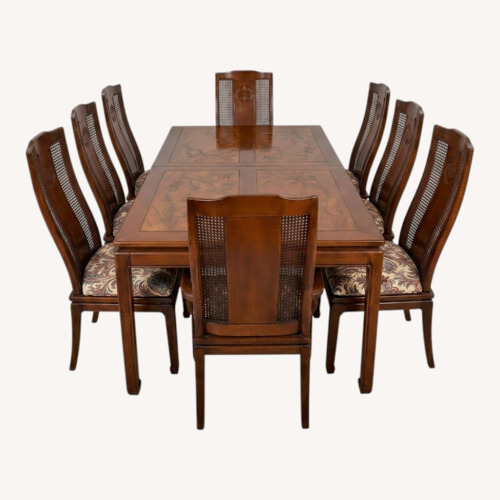 Used Bernhardt Shibui Dark Brown Wood Dining Sets for sale on AptDeco
