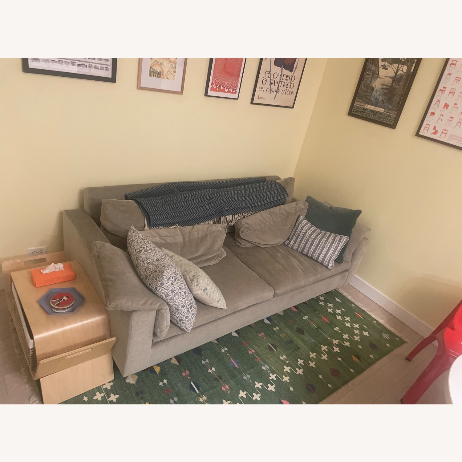 West Elm Natural Harmony Sofa - image-2