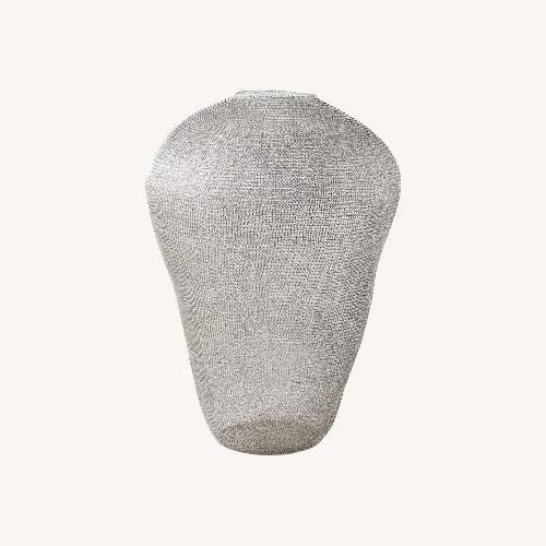 Used CB2 Hatch Chainmail Floor Vase Décor for sale on AptDeco