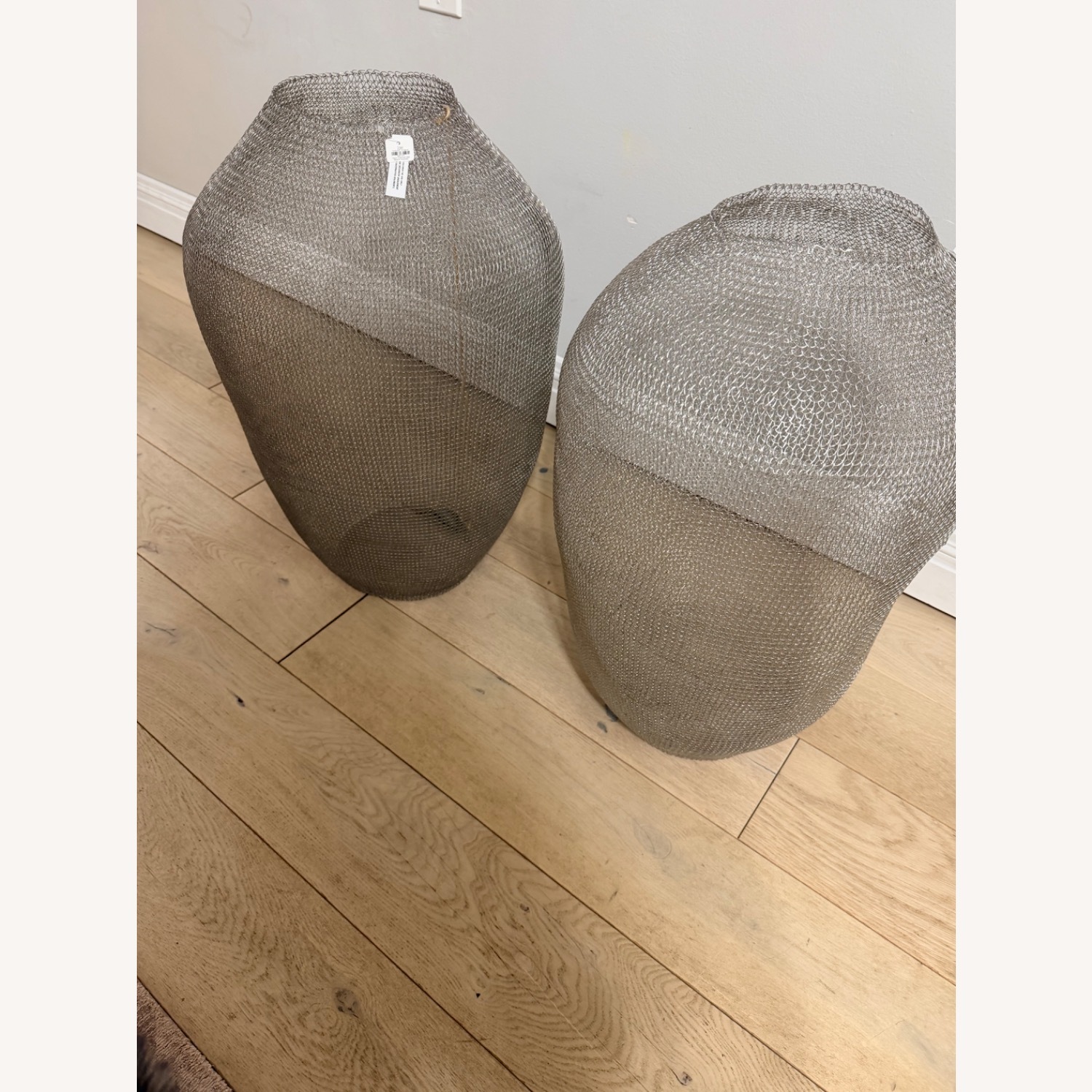 CB2 Hatch Chainmail Floor Vase Décor - image-5