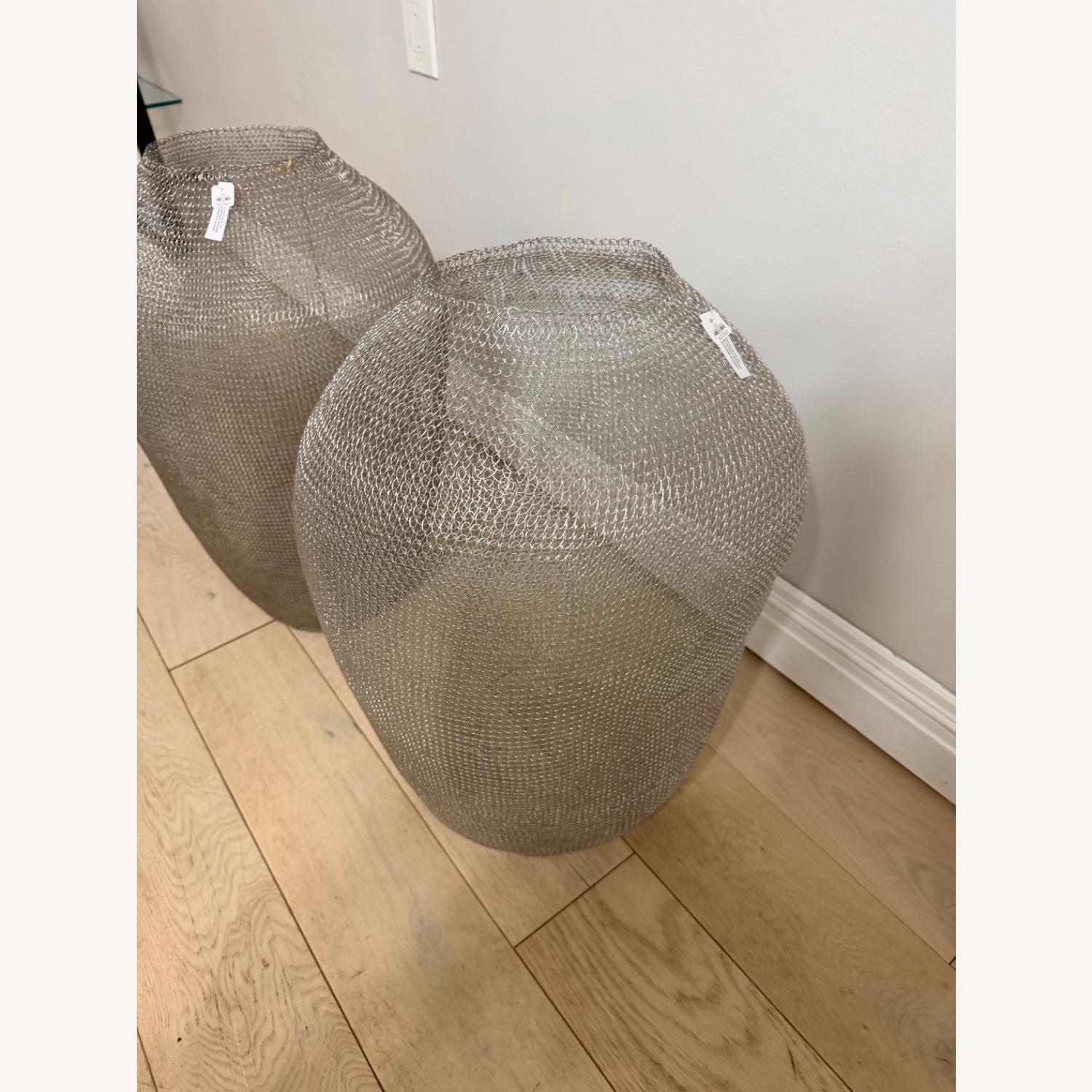 CB2 Hatch Chainmail Floor Vase Décor - image-4