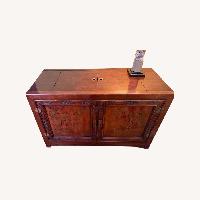 Bernhardt Shibui Dark Brown Wood Dining Set