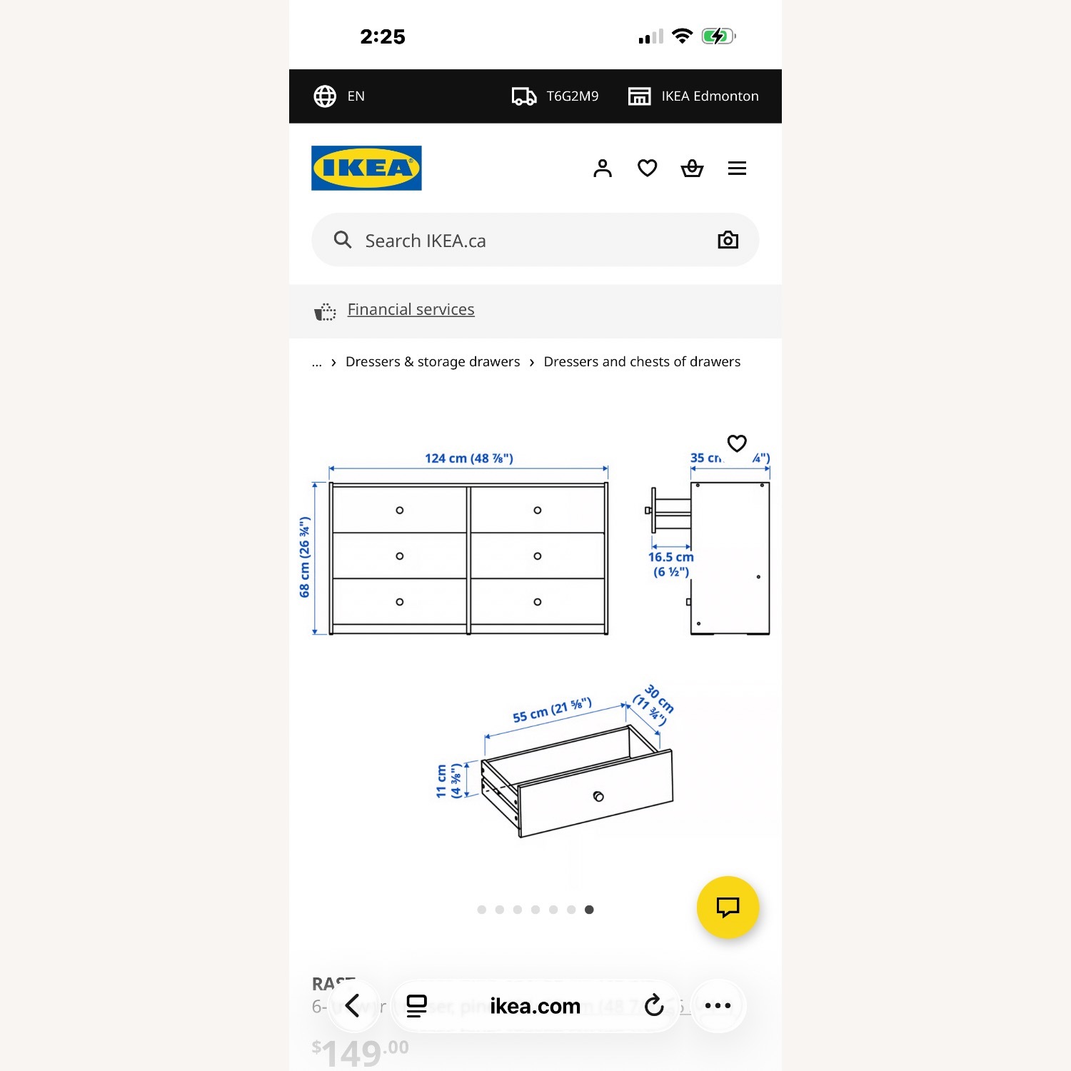 IKEA RAST Dresser - image-2