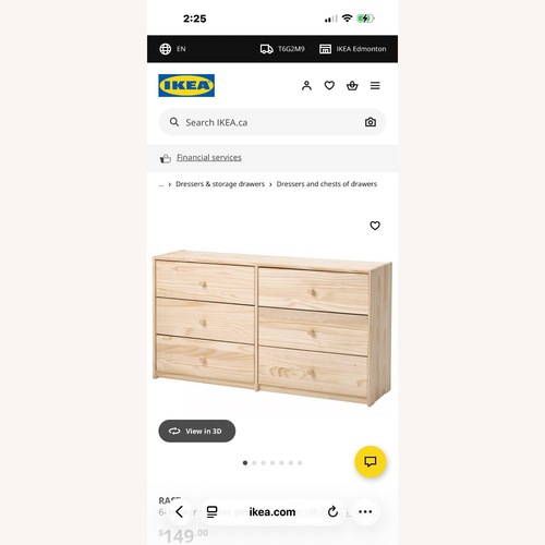 Used IKEA RAST Dresser for sale on AptDeco