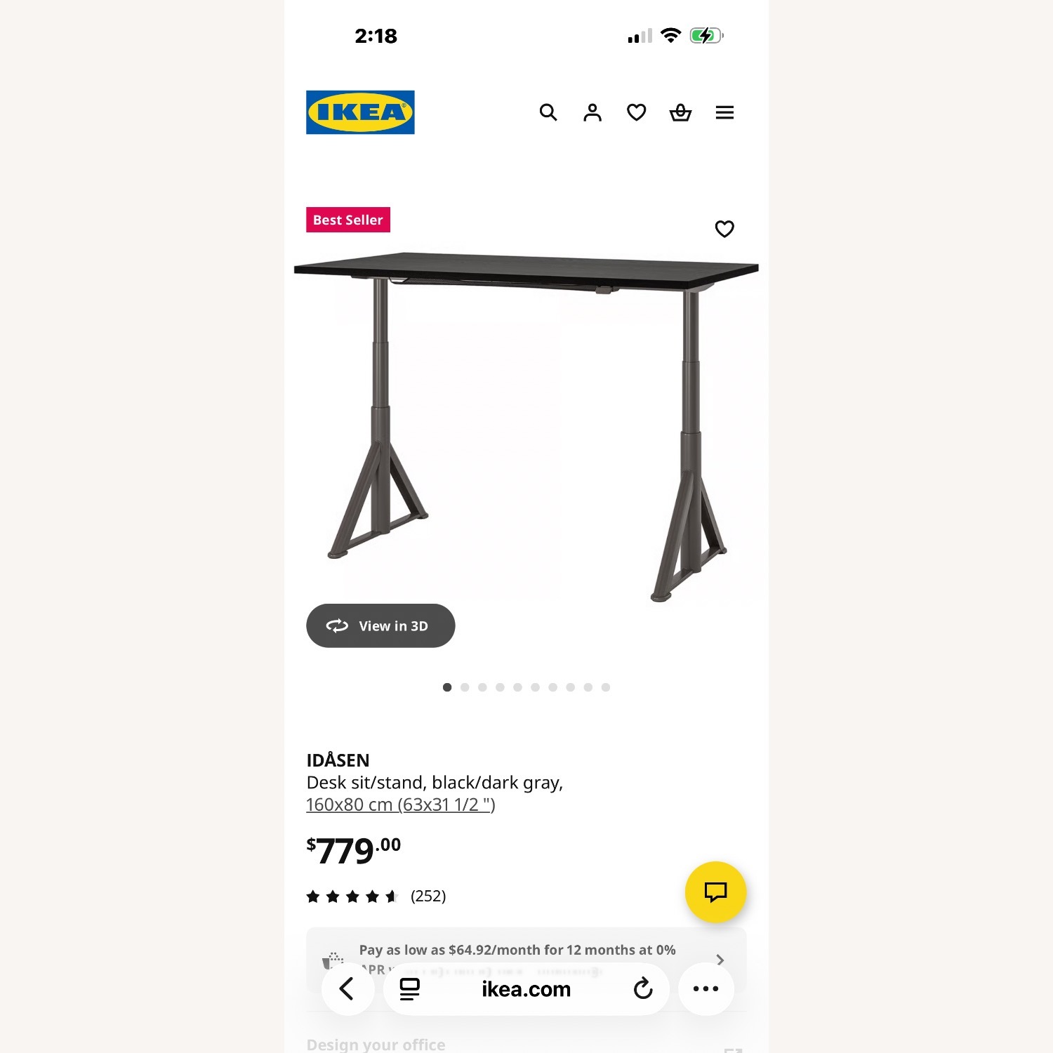 IKEA Idasen Desk - image-1