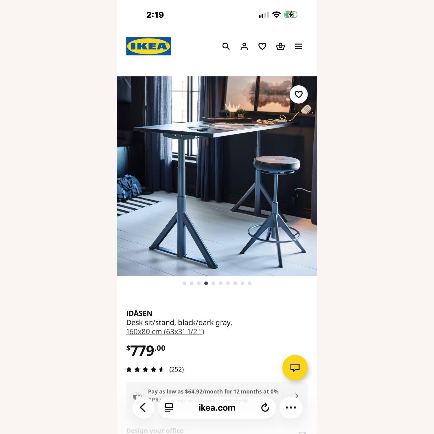 IKEA Idasen Desk - image-3