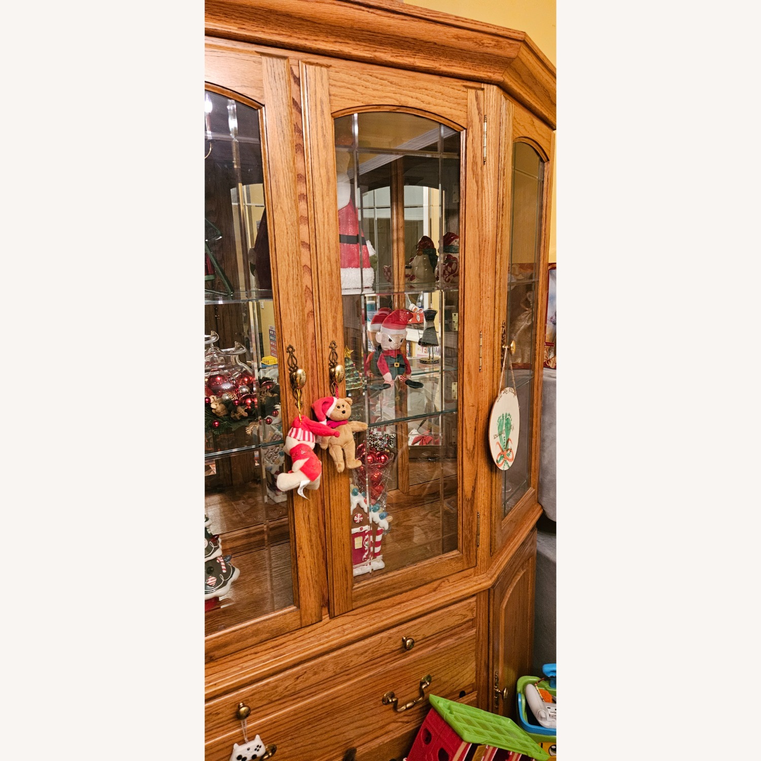 Light Brown Wood Sideboard - image-2