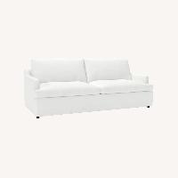 Wayfair White Fabric 2 Seater Sofa