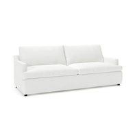Wayfair White Fabric 2 Seater Sofa