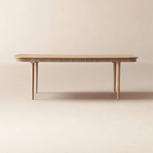 Used CB2 James Patterson Wood Dining Table for sale on AptDeco