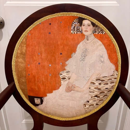 Used Klimt Upholstered Armchair  for sale on AptDeco