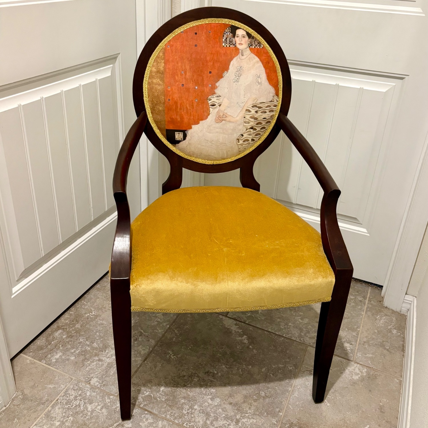 Klimt Upholstered Armchair - image-5