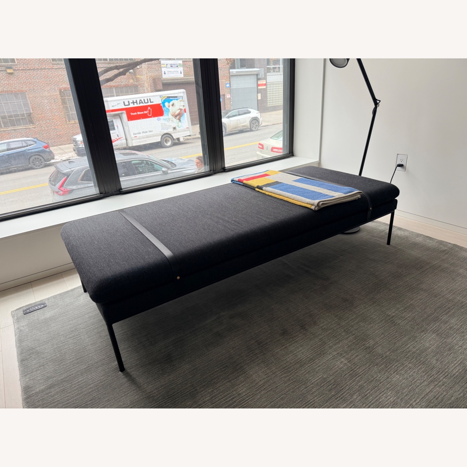 Ferm Living Turn Black Wool Daybed - image-1