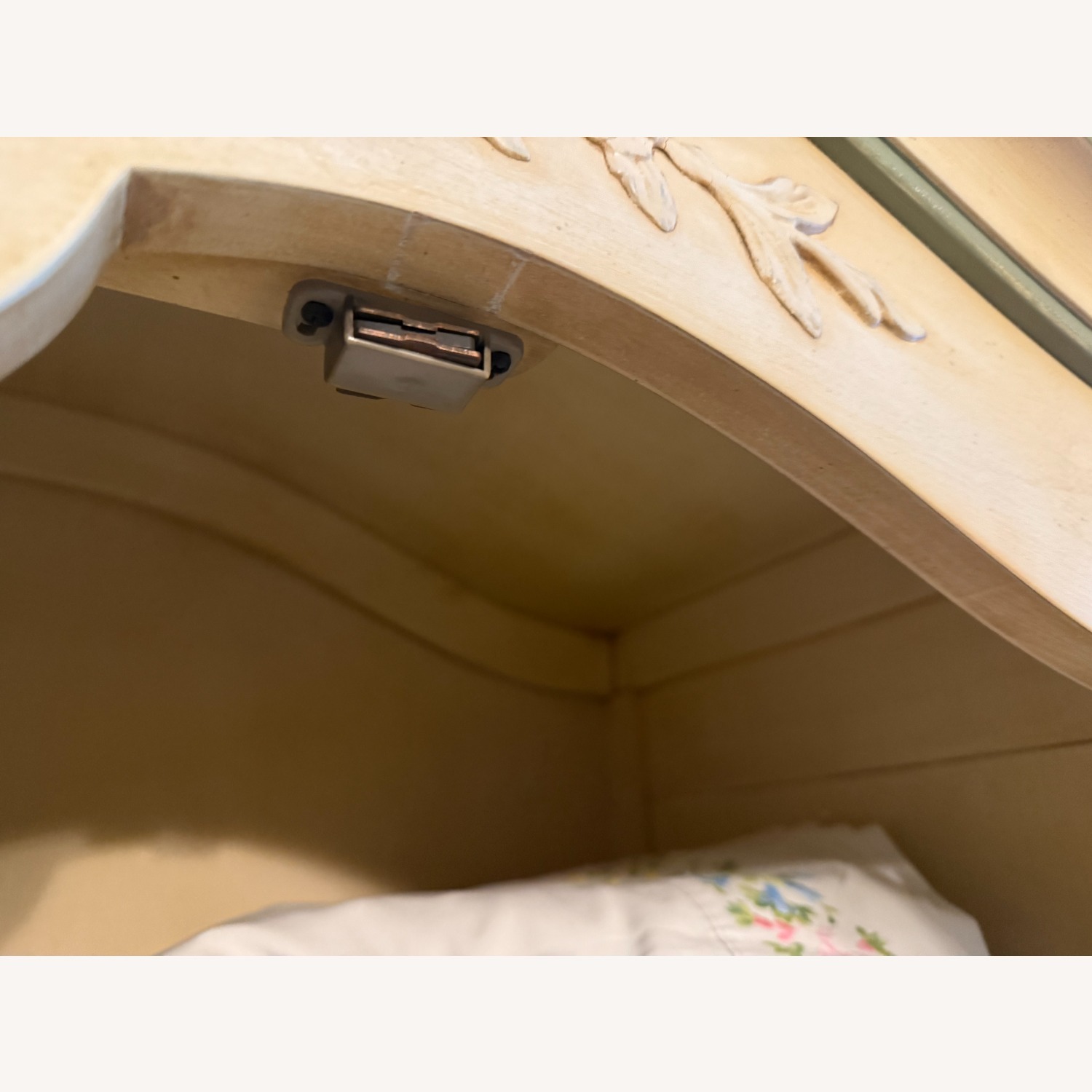 Vintage/Antique  Wood Armoire - image-8