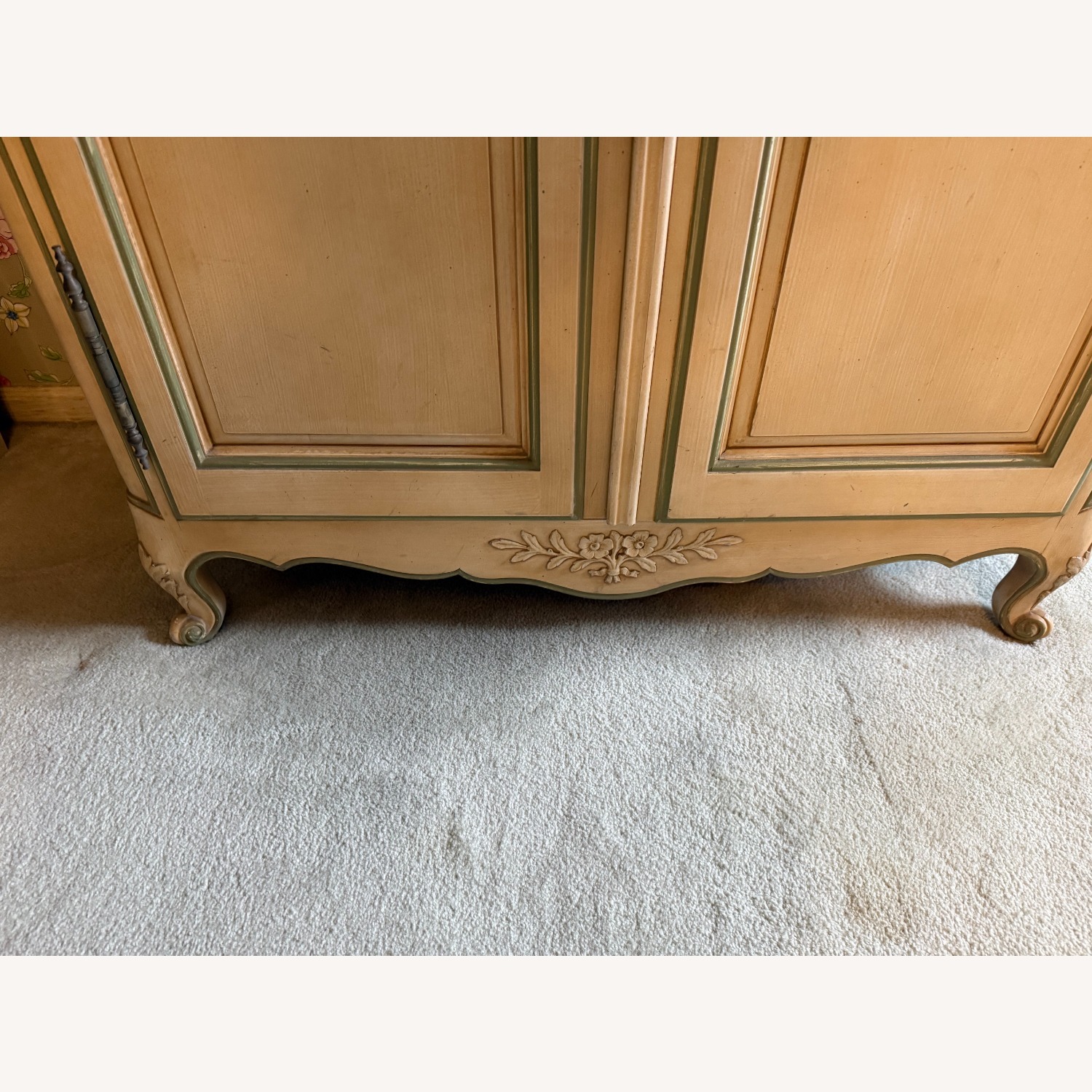 Vintage/Antique  Wood Armoire - image-7