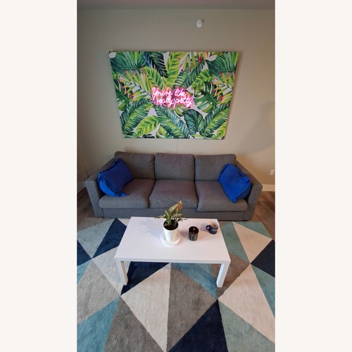 Used IKEA Finnala Dark Gray Fabric 3+ Seater Sofa for sale on AptDeco