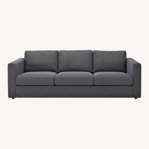 Used IKEA Finnala Dark Gray Fabric 3+ Seater Sofa for sale on AptDeco