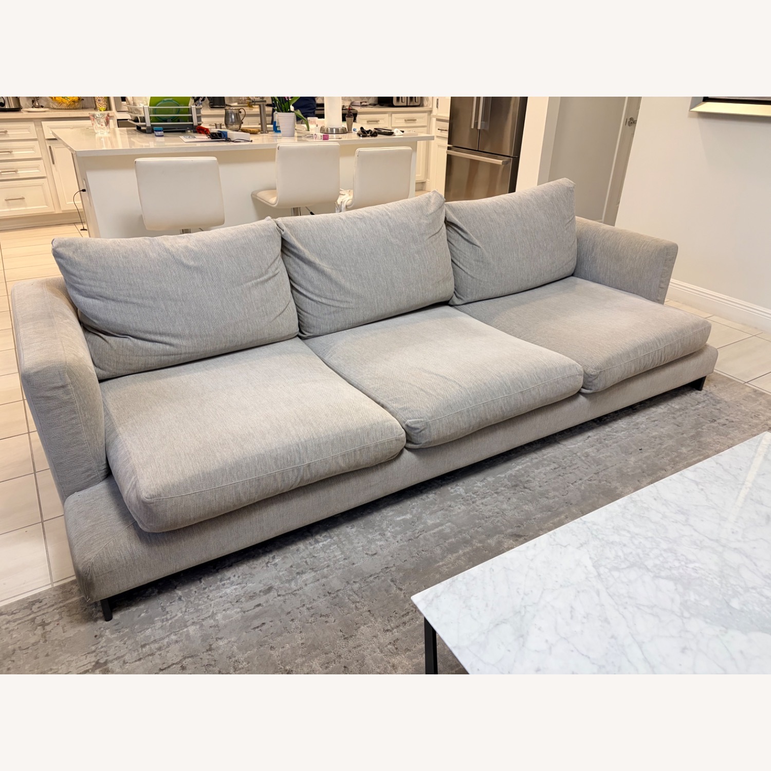 Camerich Light Gray 3+ Seater Sofa - image-0