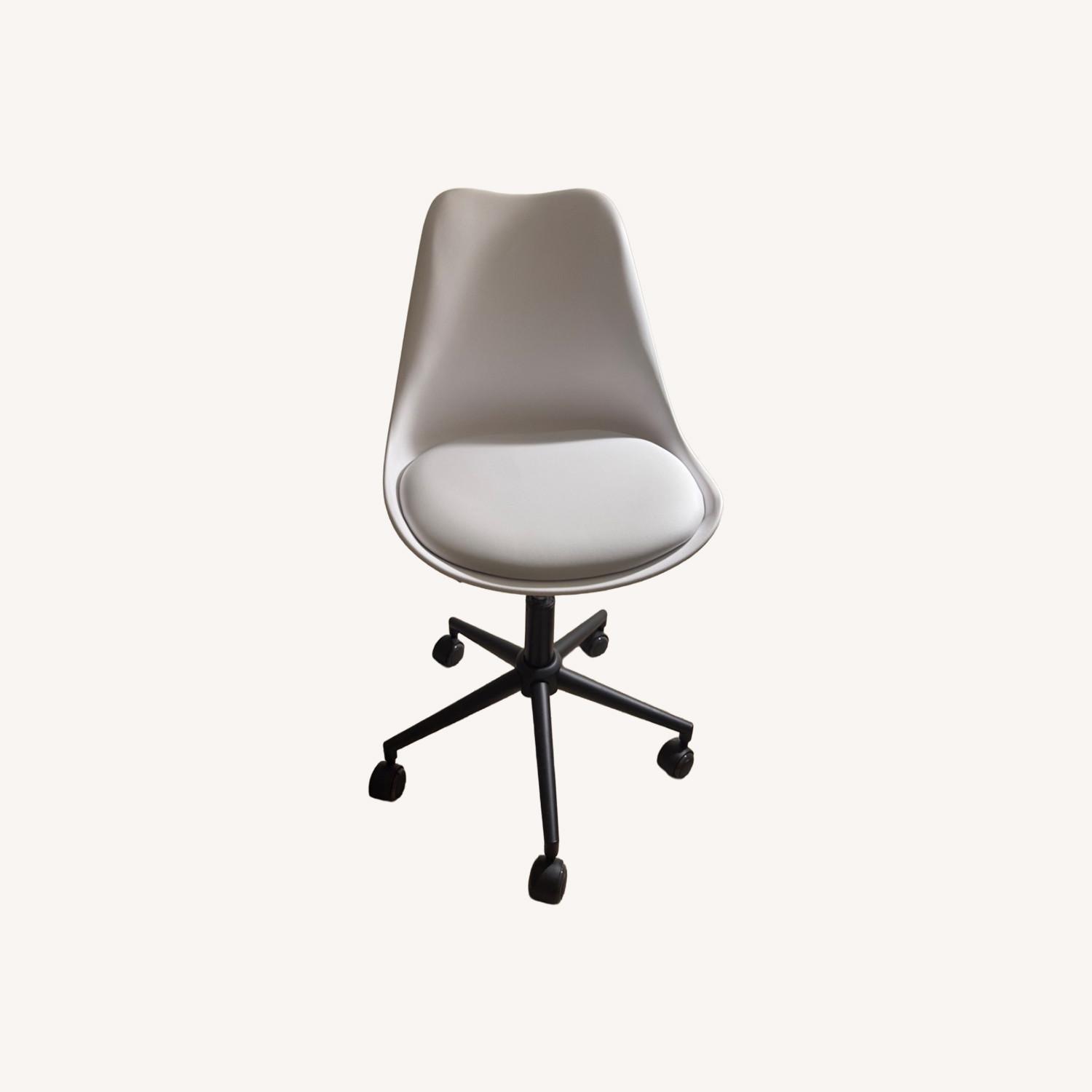 White Wood Office Chairs - image-0