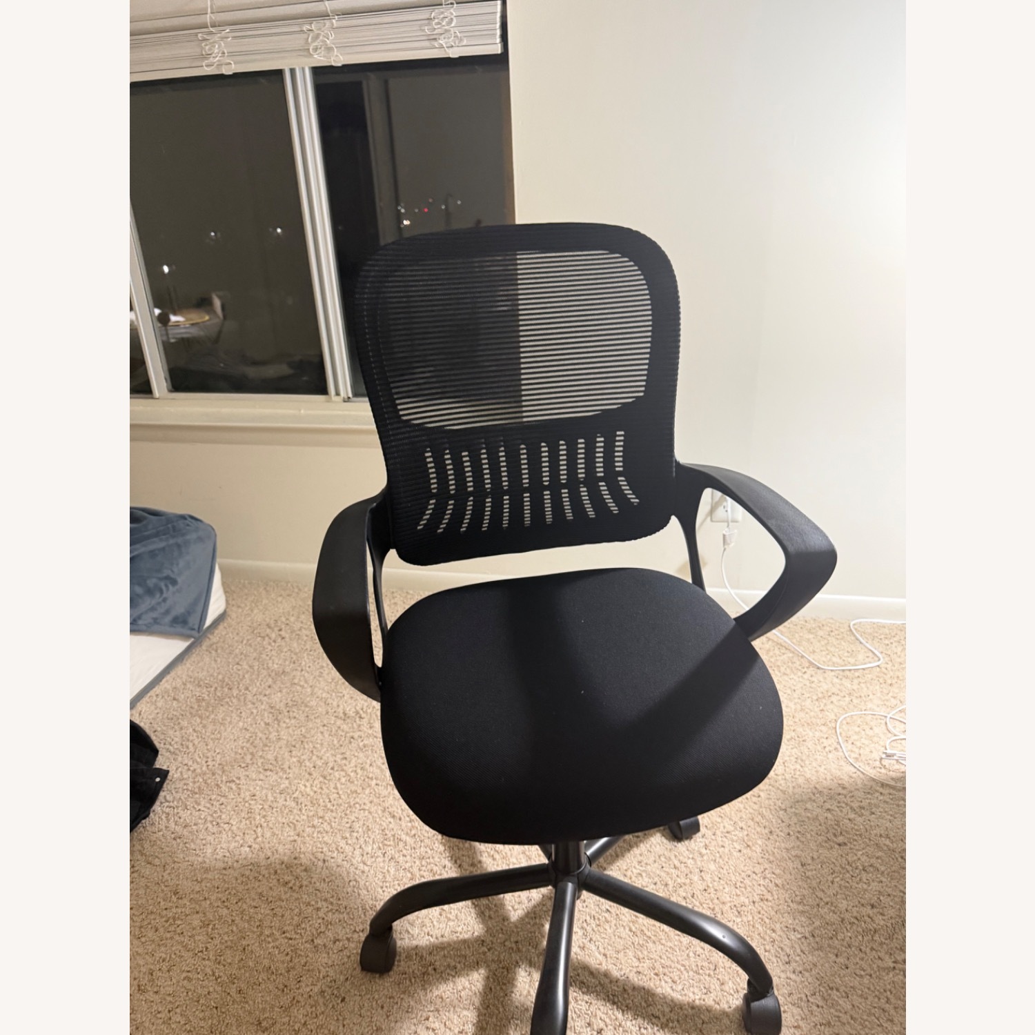 White Wood Office Chairs - image-2