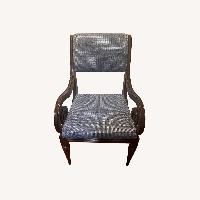 Vintage 1990's Robert AM Stern Scroll Chair